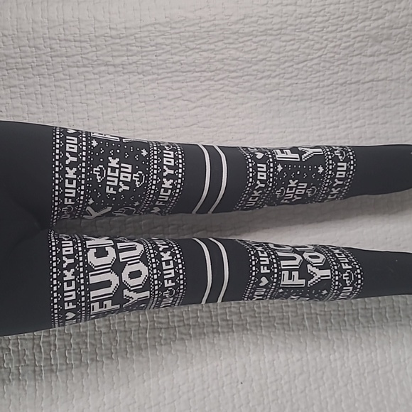 Sourpuss "F*ck You" Leggings - Picture 3 of 7